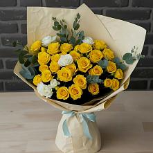 Букет цветов из:  Розы в Карагайлинском