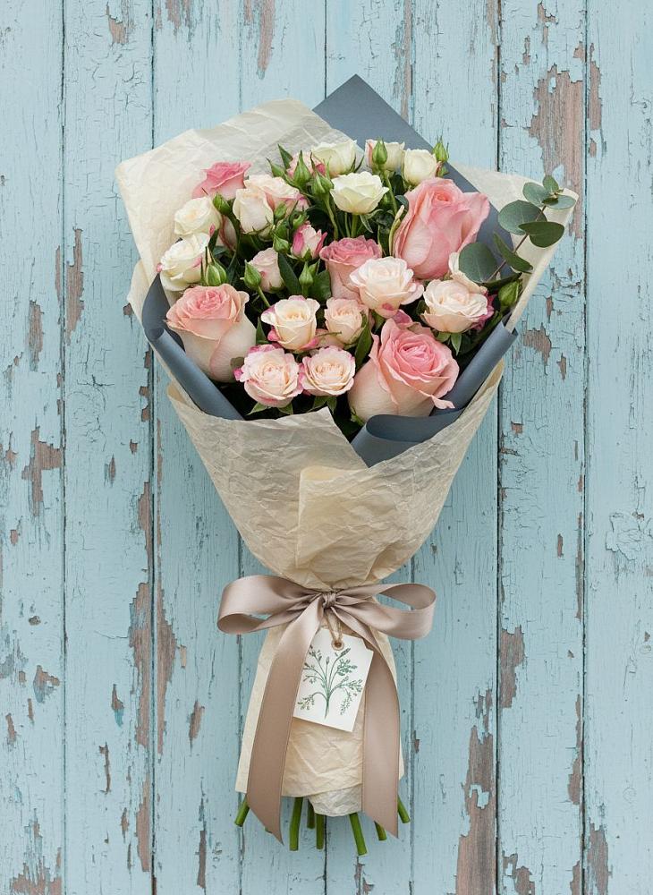 Букет цветов из: Розы в Карагайлинском