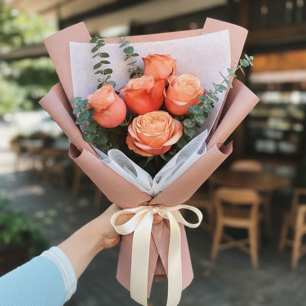 Букет цветов из: Розы в Карагайлинском