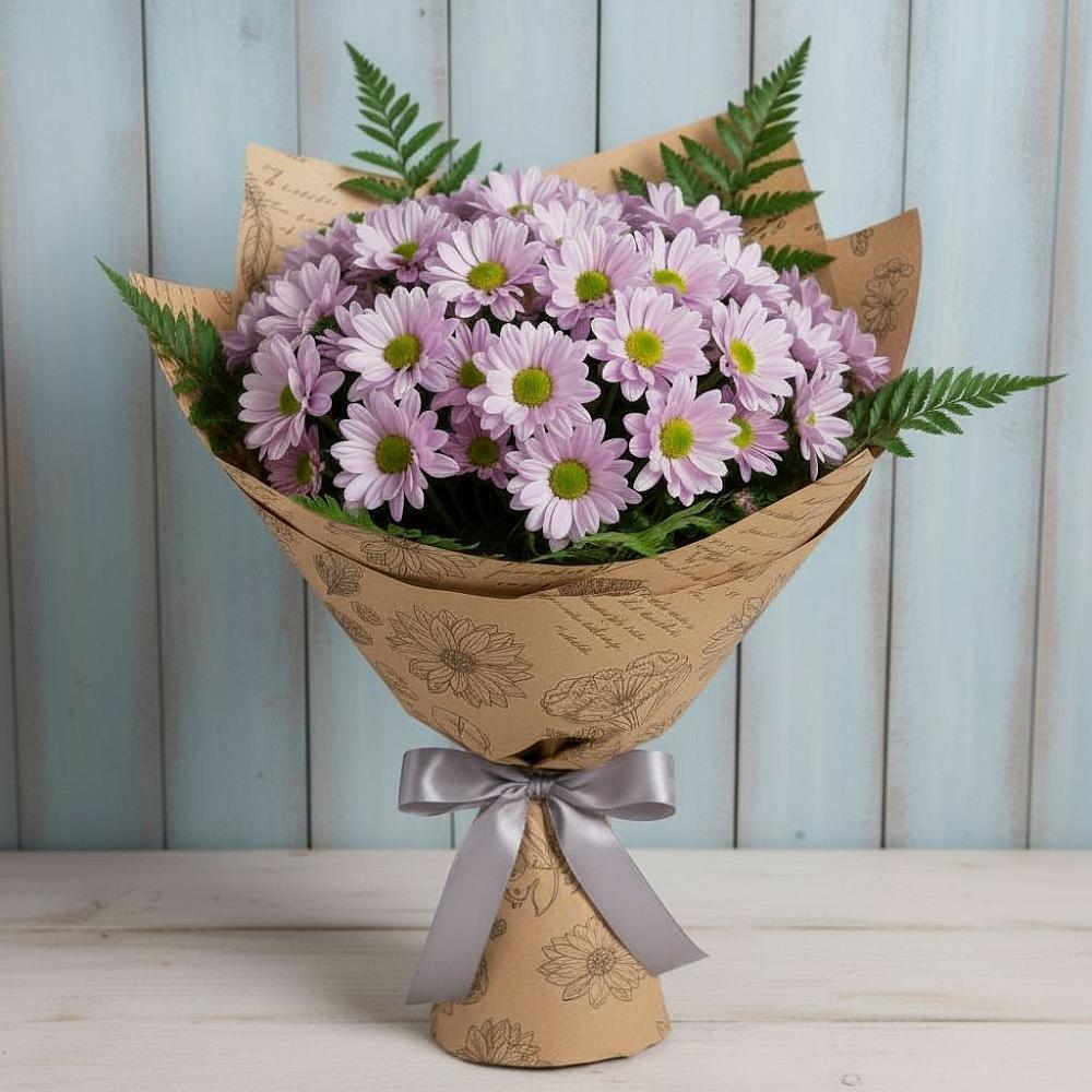 Букет цветов из: Хризантемы в Карагайлинском