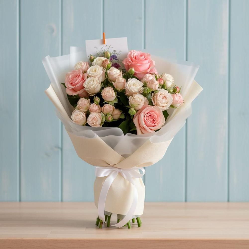 Букет цветов из: Розы в Карагайлинском