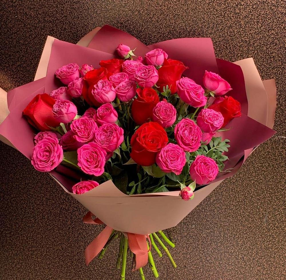 Букет В объятьях нежности в Карагайлинском