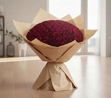 Букет 101 Красная роза в Карагайлинском