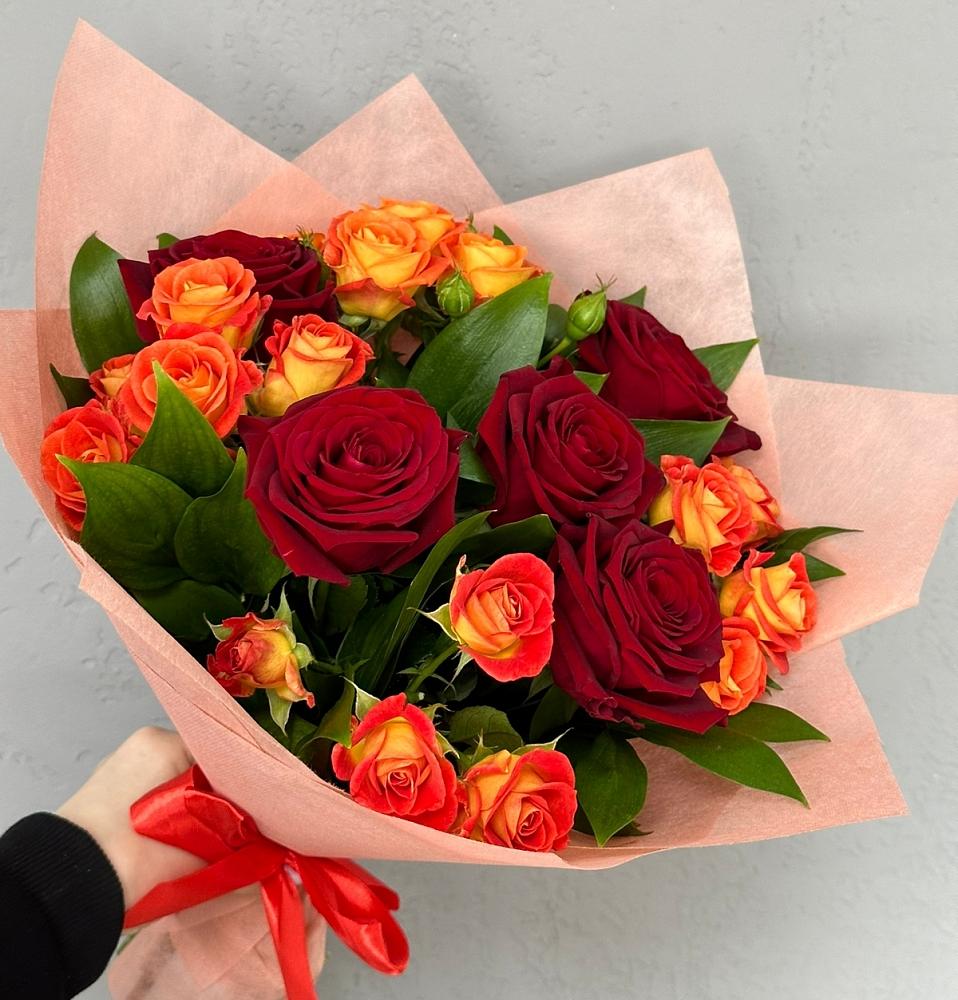 Букет Любовь и восторг в Карагайлинском