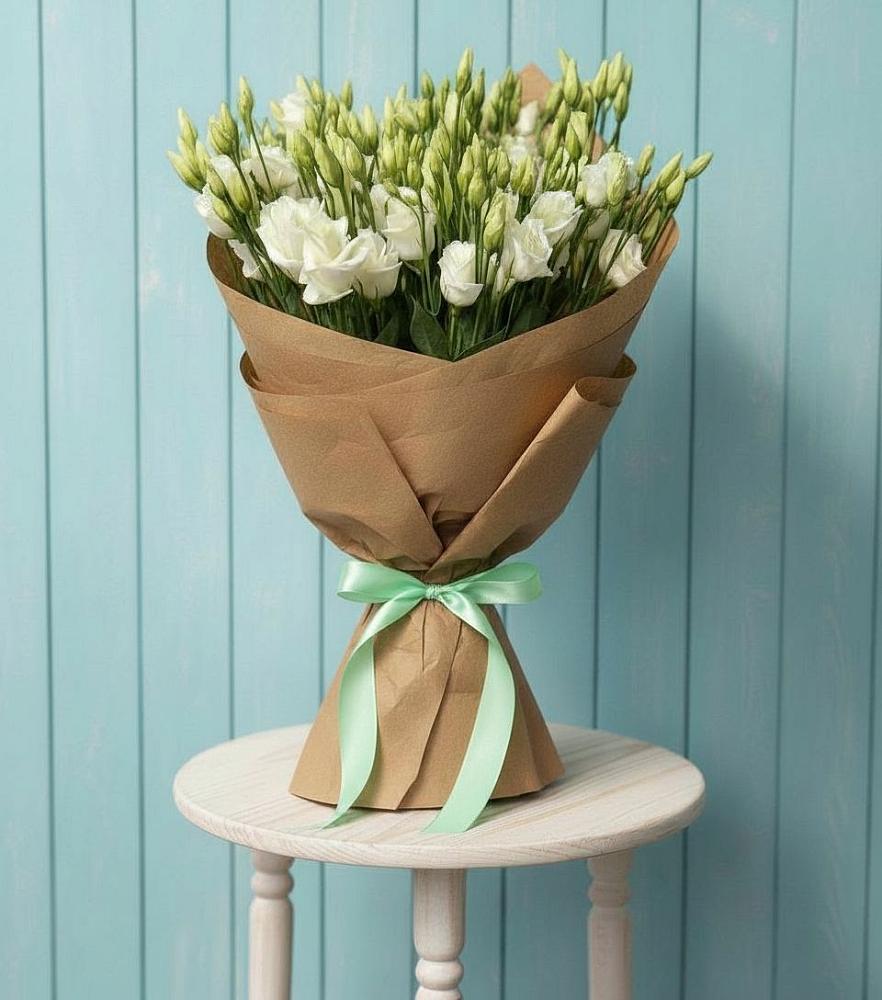 Букет цветов из: Лизиантусы в Карагайлинском