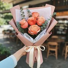 Букет цветов из:  Розы в Карагайлинском
