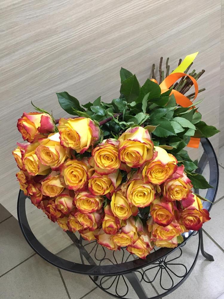 Букет Желтые розы в Карагайлинском