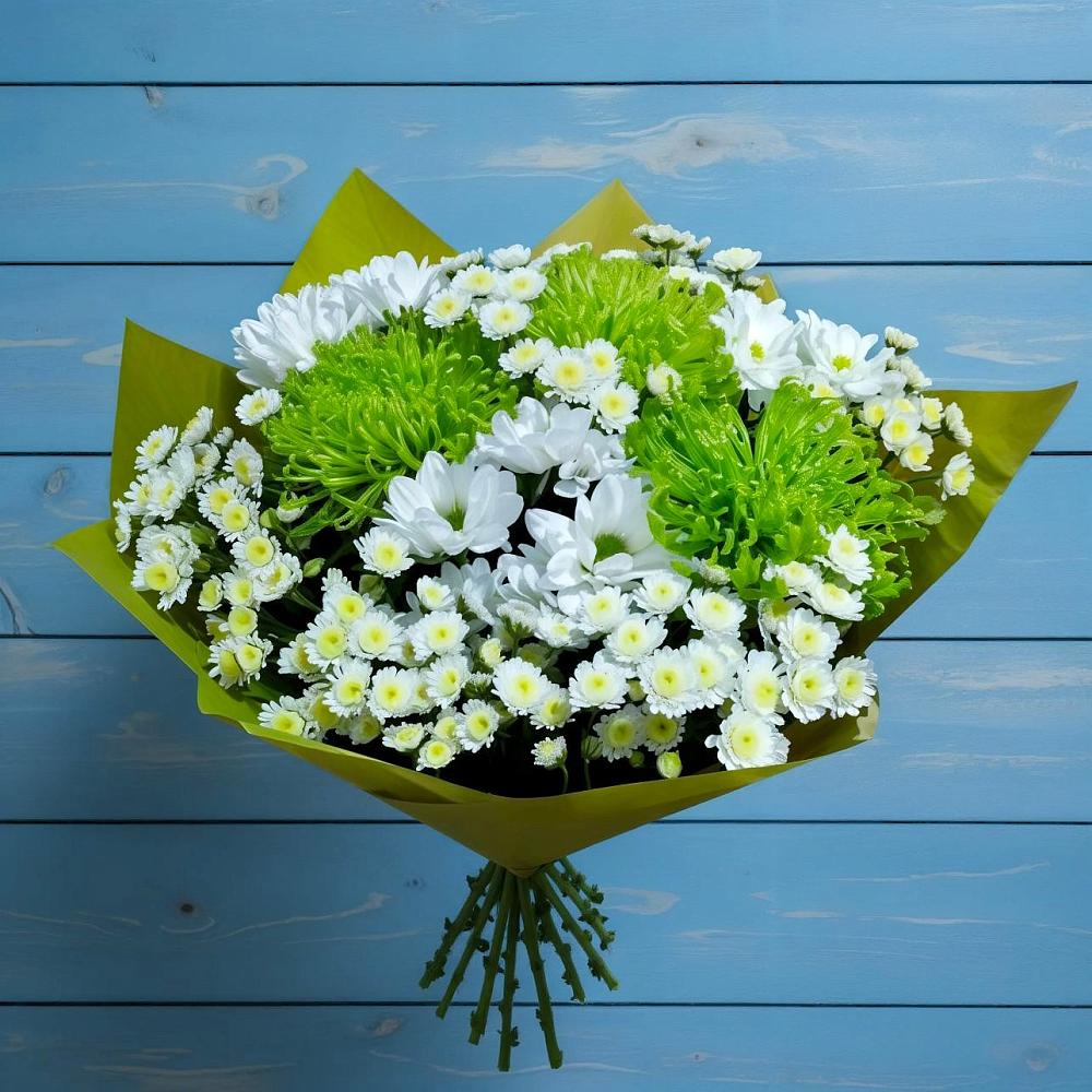 Букет цветов из: Хризантемы в Карагайлинском
