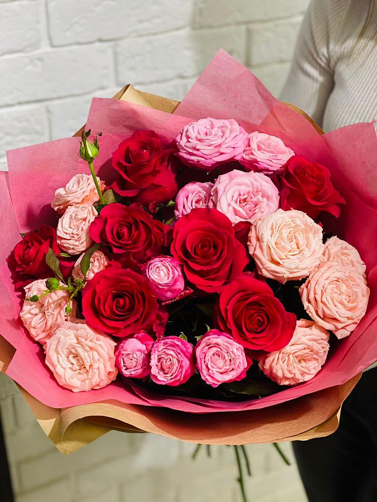 Букет цветов из: Розы в Карагайлинском