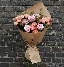 Букет цветов из:  Розы в Карагайлинском