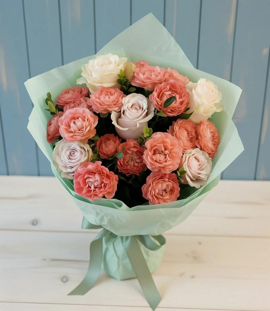 Букет цветов из: Розы в Карагайлинском