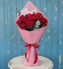Букет цветов из:  Розы в Карагайлинском