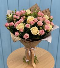 Букет цветов из:  Розы в Карагайлинском