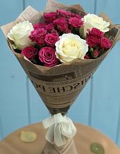 Букет цветов из:  Розы #REPLACE_PRED# Карагайлинском