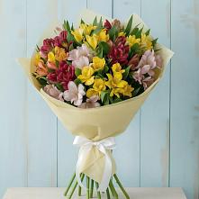 Букет цветов из:  Альстромерии в Карагайлинском