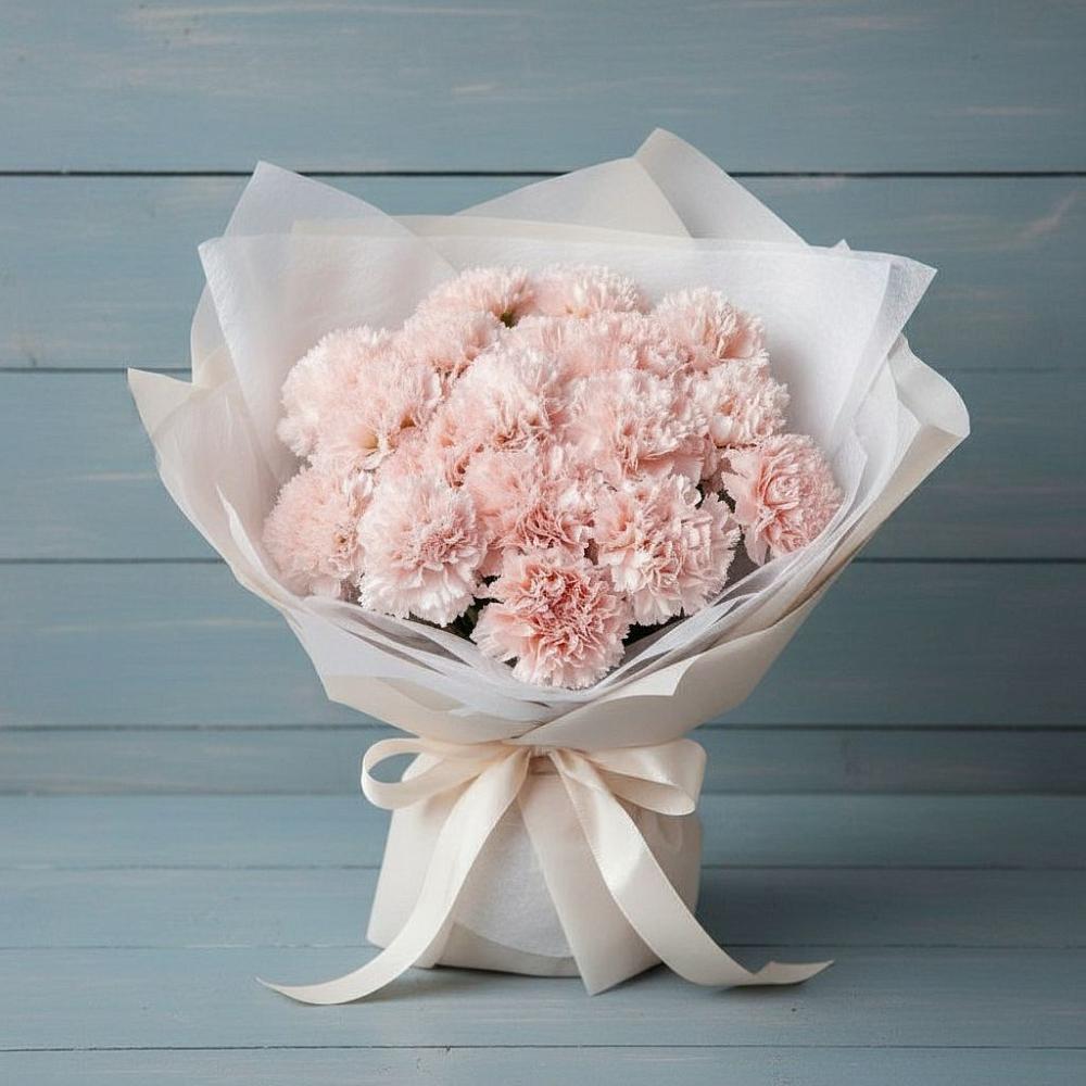 Букет цветов из: Гвоздики в Карагайлинском