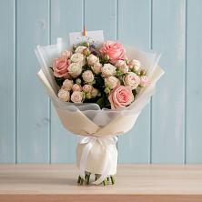 Букет цветов из:  Розы в Карагайлинском