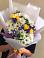 Букет цветов из: Ирисы, Хризантемы и Розы в Карагайлинском
