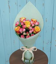 Букет цветов из:  Розы в Карагайлинском