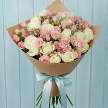 Букет цветов из:  Розы в Карагайлинском