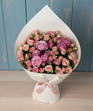 Букет цветов из:  Розы в Карагайлинском